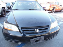2001 Honda Accord EX Black Sedan 2.3L Vtec AT #A23801